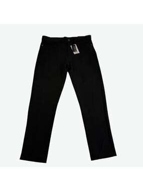 Luke & Dutch Pants Mens 34x30 Black Tech Pant Stretch Wicking Easy Care MLD503